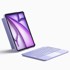 INATECK Tipkovnica za tablet KB04122, Bluetooth, QWERTZ, za Apple iPad Air 11" / iPad Pro 11" / iPad 10.9", ljubičasta
